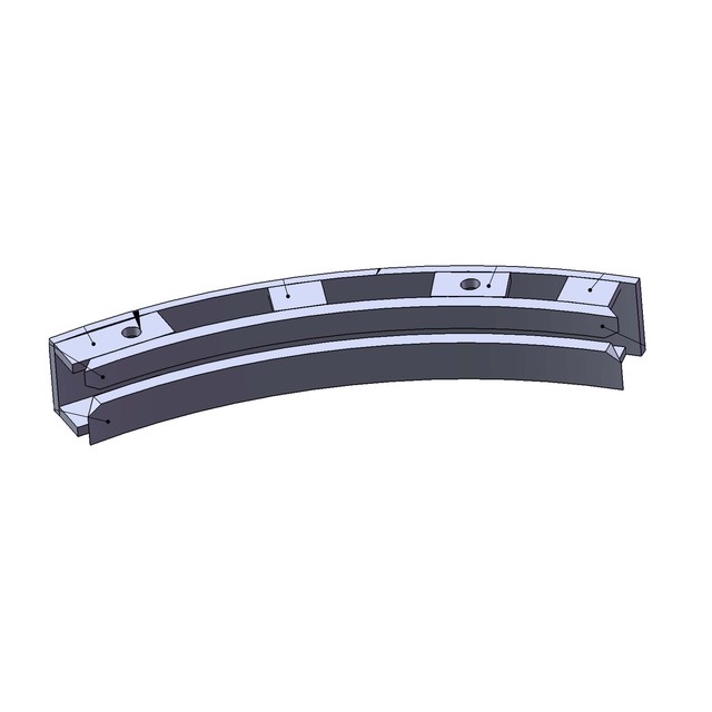 Glissiere Adaptable Curetable 30° Gauche référence fournisseur 210038